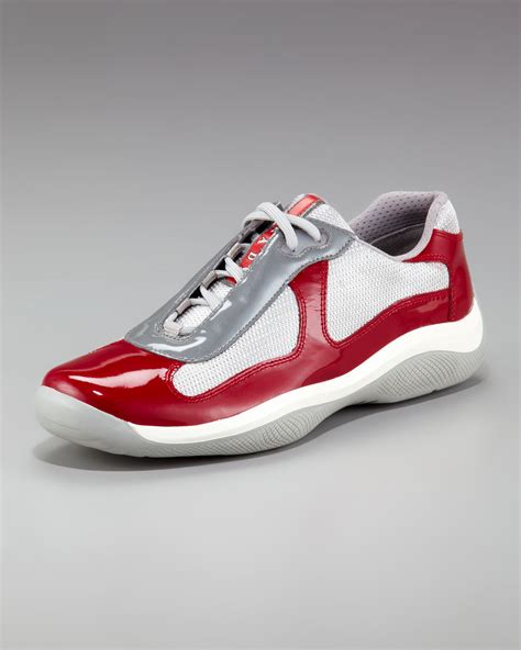 prada red shoes